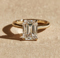 3 carat Emerald Cut Solitaire